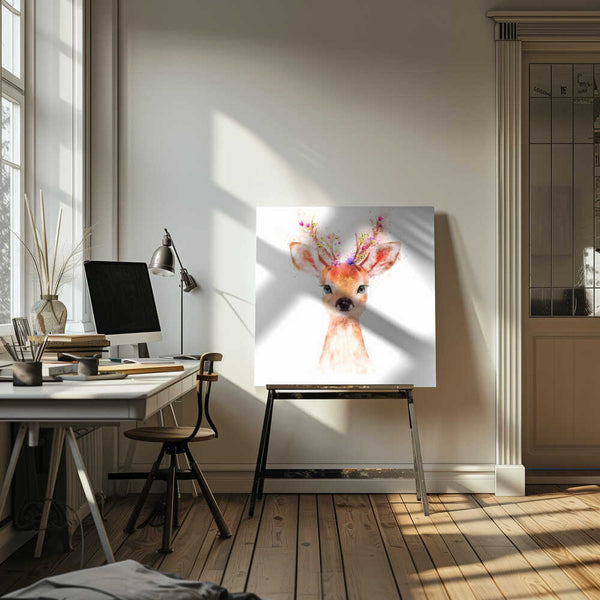 Tablou canvas „Blossom Antlers” de Emel Tunaboylu