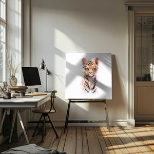Tablou canvas „Whiskered Wonder” de Emel Tunaboylu