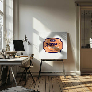 Tablou canvas „Monroe Hotel New York” de The Whiskey Ginger