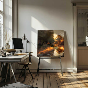 Tablou canvas „When nature paints with light I” de Leicher Oliver