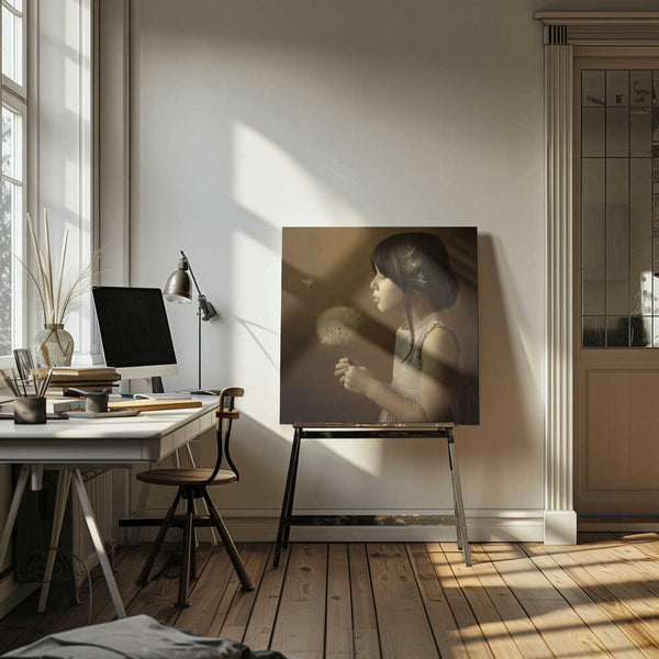 Tablou canvas „A Dandelion Poem” de Svetlana Bekyarova