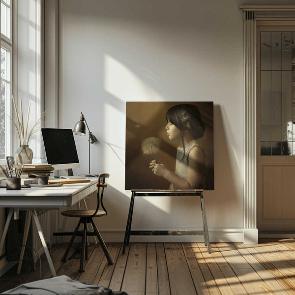 Tablou canvas „A Dandelion Poem” de Svetlana Bekyarova