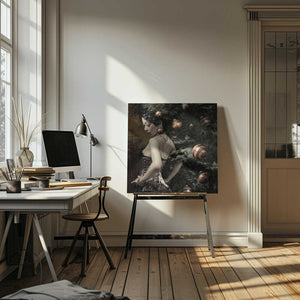 Tablou canvas „Lady of December\'s tree” de Kiyo Murakami