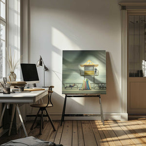 Tablou canvas „The life guard” de Adrian Donoghue
