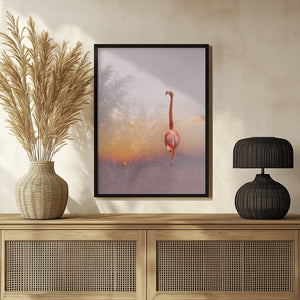 Tablou înramat „sunset ...” de Anna Cseresnjes