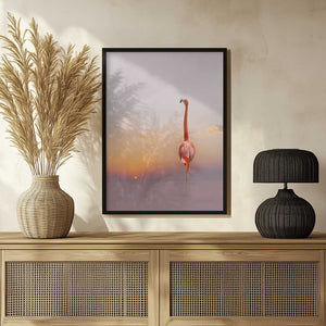 Tablou înramat „sunset ...” de Anna Cseresnjes