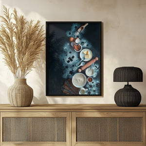 Tablou înramat „Baking for stargazers” de Dina Belenko