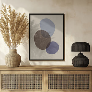 Tablou înramat „Organic Shapes 05” de Pictufy Studio