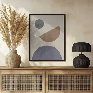 Tablou înramat „Geometrical Shapes” de Pictufy Studio