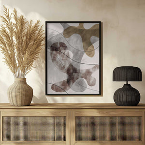 Tablou înramat „Brown Seaweed” de Pictufy Studio II