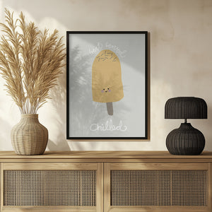 Tablou înramat „Chilled Ice Cream” de Pictufy Studio II