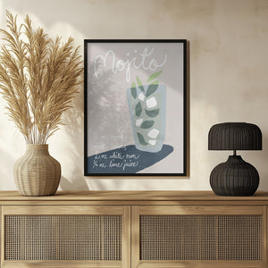 Tablou înramat „Mojito” de Pictufy Studio II