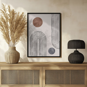 Tablou înramat „Archs and Buds” de Pictufy Studio II