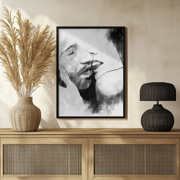 Tablou înramat „Kiss Close” de Pictufy Studio II