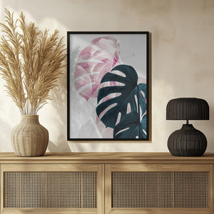 Tablou înramat „Monstera Creative 08” de Pictufy Studio III