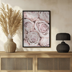 Tablou înramat „Pink Roses No 01” de Pictufy Studio III