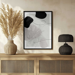 Tablou înramat „Shapes Autograph” de Pictufy Studio II