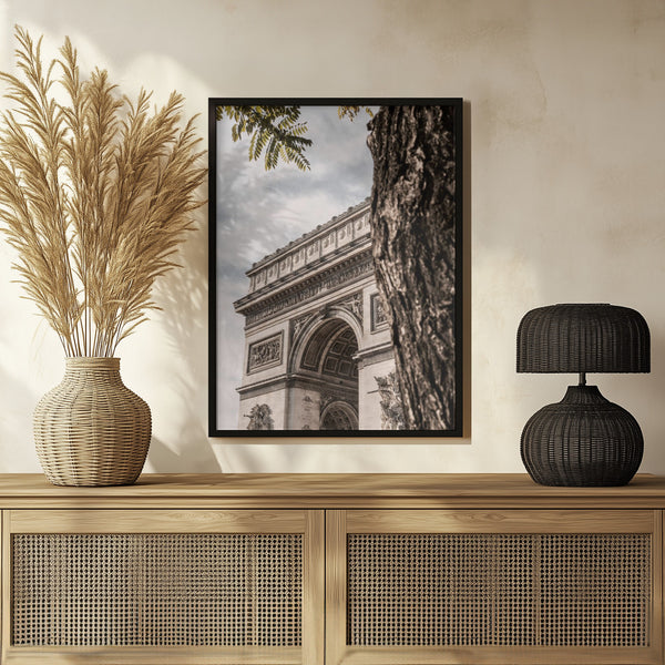 Tablou înramat „Arc de Triomphe Paris” de Pictufy Studio III