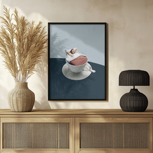 Tablou înramat „Morning rituals” de Maarten Léon