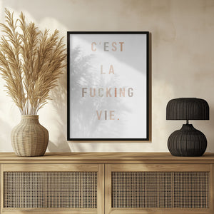 Tablou înramat „Life's Raw Essence” de uplusmestudio