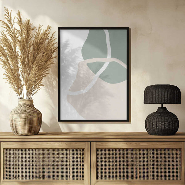 Tablou înramat „Abstract Earth Flow” de uplusmestudio