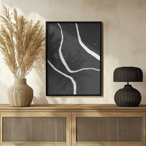 Tablou înramat „Monochrome Paths” de uplusmestudio