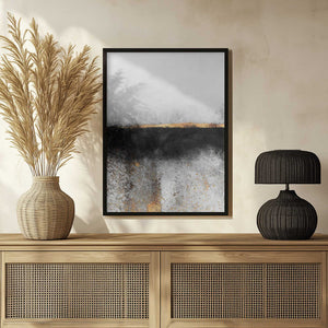 Tablou înramat „Soot And Gold” de Elisabeth Fredriksson