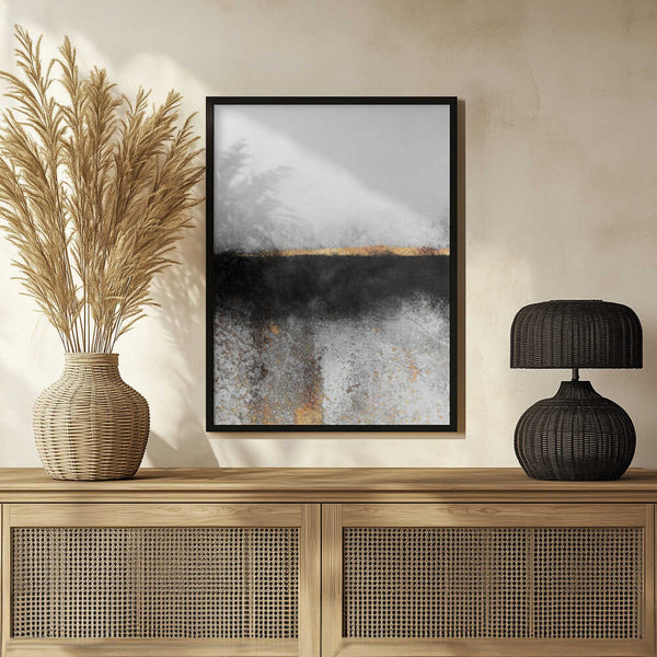 Tablou înramat „Soot And Gold” de Elisabeth Fredriksson