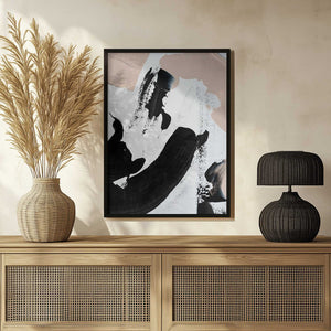 Tablou înramat „Monochrome Dance” de uplusmestudio