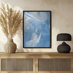 Tablou înramat „Acrylic Waves” de uplusmestudio