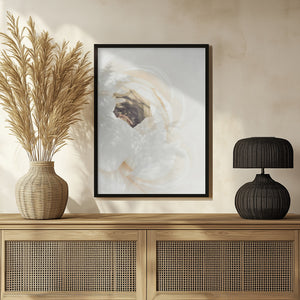 Tablou înramat „White Flower 01” de Pictufy Studio III