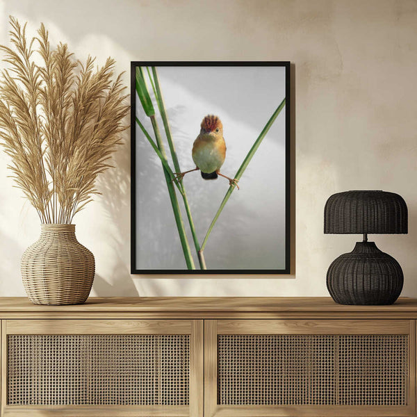 Tablou înramat „Kung Fu Master” de Lina Gunawan