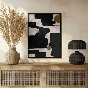 Tablou înramat „Curves and Shadows” de THE MIUUS STUDIO