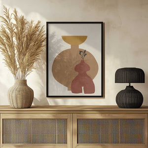 Tablou înramat „Vase No10.” de THE MIUUS STUDIO