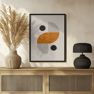 Tablou înramat „Geometric Harmony” de THE MIUUS STUDIO