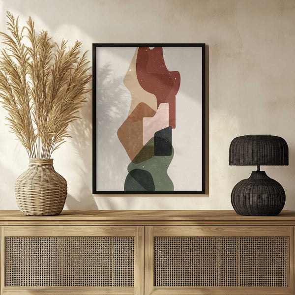 Tablou înramat „Abstract composition 12” de NKTN