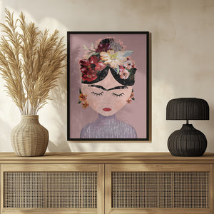 Tablou înramat „Floral Serenity” de Treechild