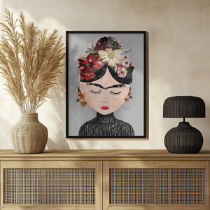 Tablou înramat „Floral Serenity” de Treechild