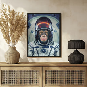 Tablou înramat „AstroMonkey” de Marcel Egger