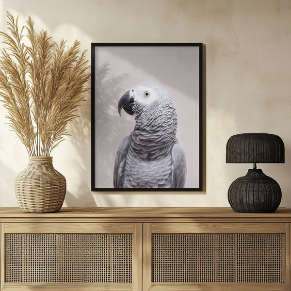 Tablou înramat „African Grey” de Kathrin Pienaar