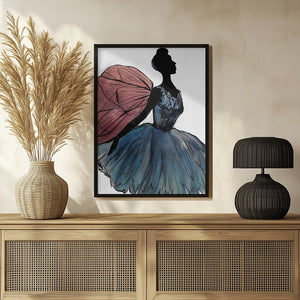 Tablou înramat „Winged Dancer” de Ruth Day
