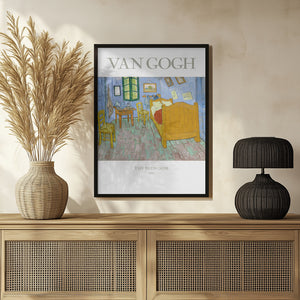 Tablou înramat „The Bedroom” de Vincent Van Gogh