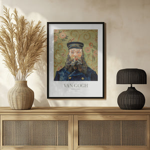 Tablou înramat „The Postman” de Vincent Van Gogh