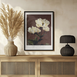 Tablou înramat „Hærdaceous Peony” de Ogawa Kazumasa
