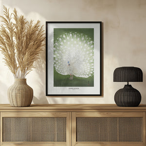 Tablou înramat „Peacock - Cropped” de Ohara Koson