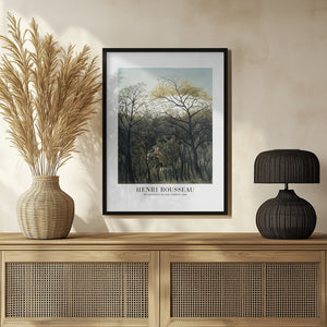 Tablou înramat „Rendezvous In The Forest” de Henri Rousseau
