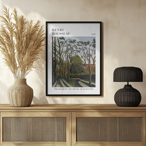 Tablou înramat „The Banks Of The Bier Near Bicetre” de Henri Rousseau