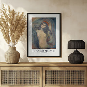 Tablou înramat „Madonna 1894” de Edvard Munch