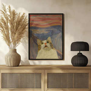 Tablou înramat „The Meow 02” de Artelele