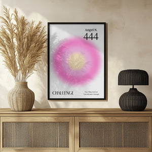 Tablou înramat „Angel Number 444” de Amélie